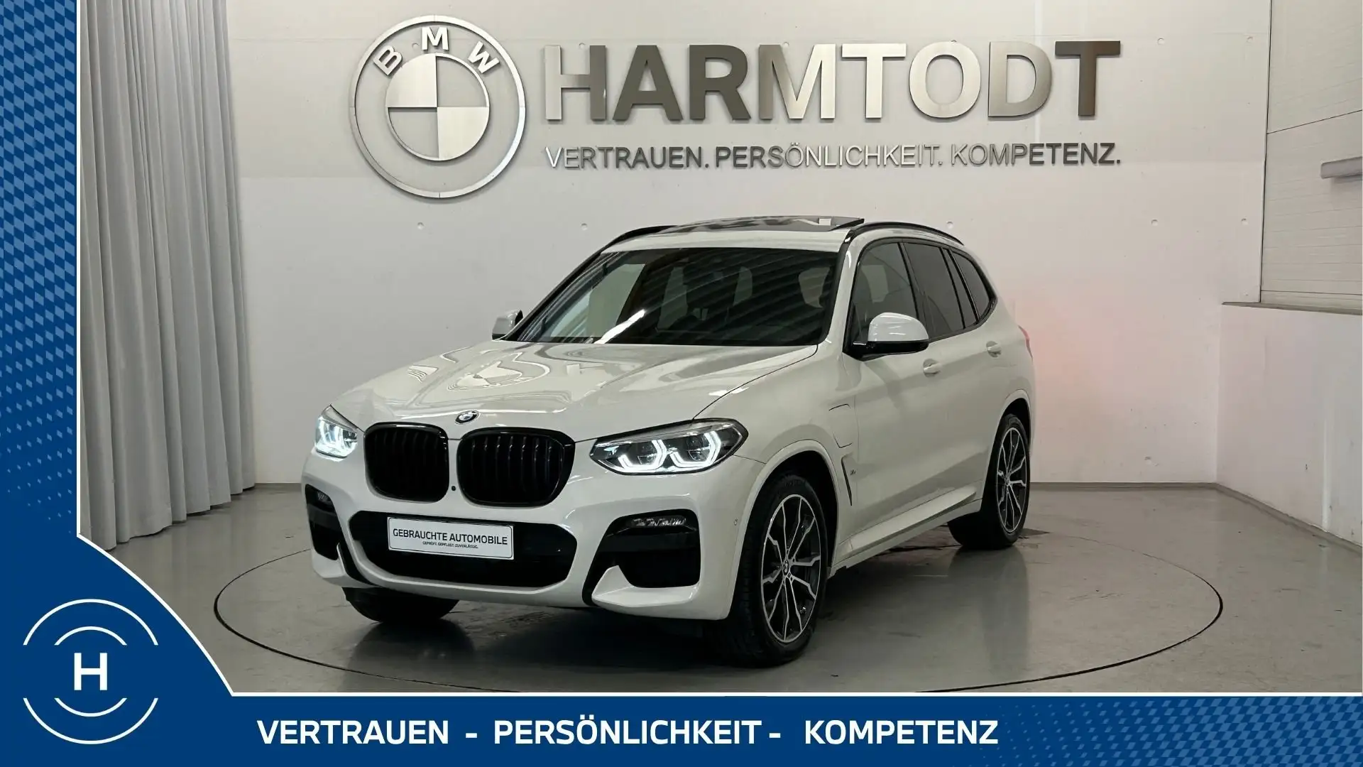 BMW X3 xDrive30e *M-Sport / HUD / PANO / AHK* Weiß - 1