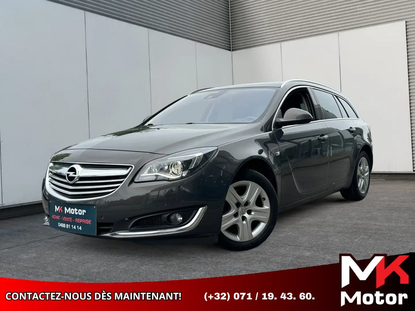 Opel Insignia 2.0 CDTi 163CV BOITE AUTOMATIQUE - GPS - CUIR Grijs - 1
