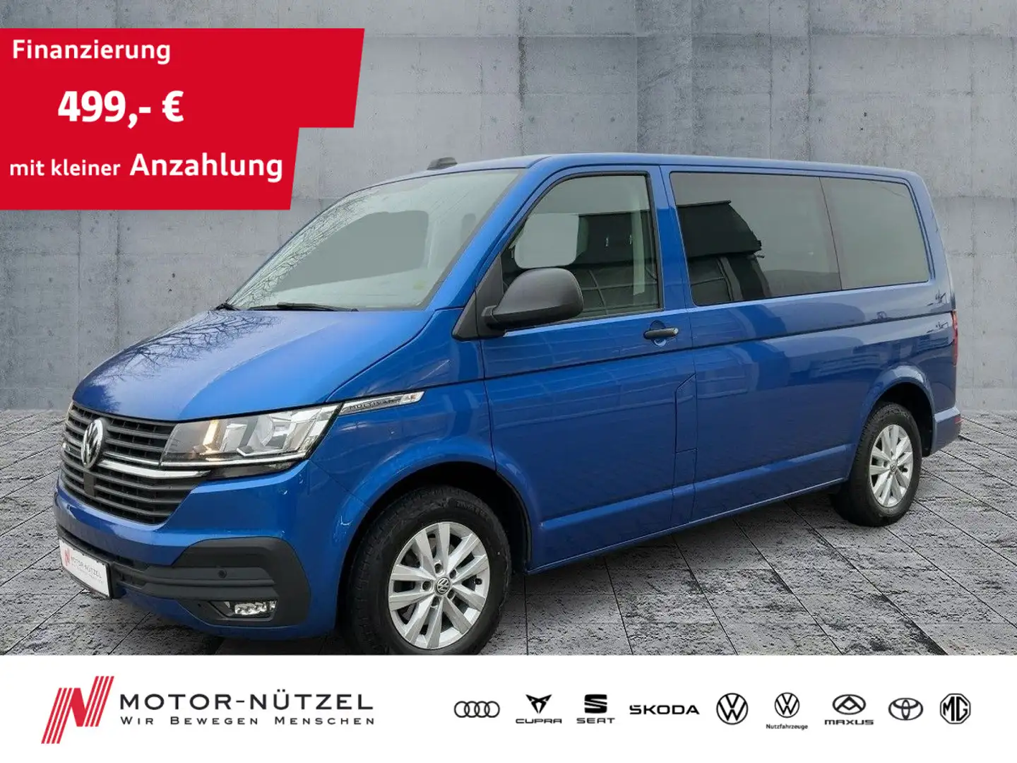 Volkswagen T6.1 Multivan 2.0 TDI DSG FAMILY RFK+ACC+7-SITZE Blau - 1