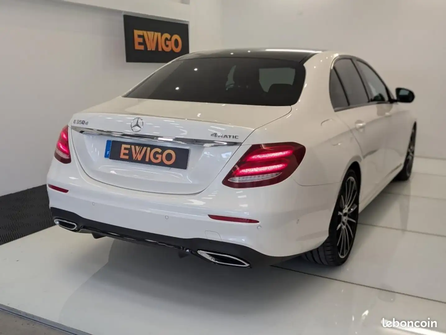 Mercedes-Benz E 350 Mercedes 350D 258ch SPORTLINE 4MATIC 9G-TRONIC Wit - 2
