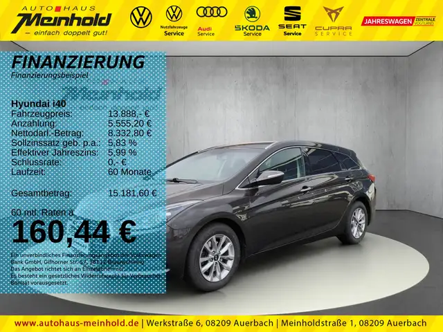 Hyundai i40 cw 1.6 GDI Trend Blue, 6-Gang, Navi, Sitzh.
