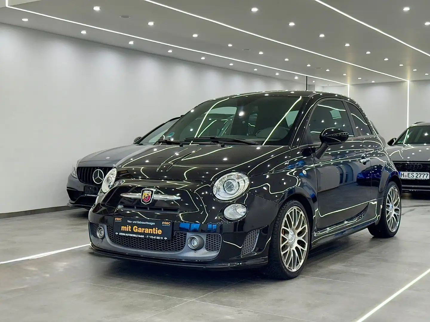 Abarth 500 595 Turismo Bi-Xenon/Leder/PDC/Klima Noir - 1