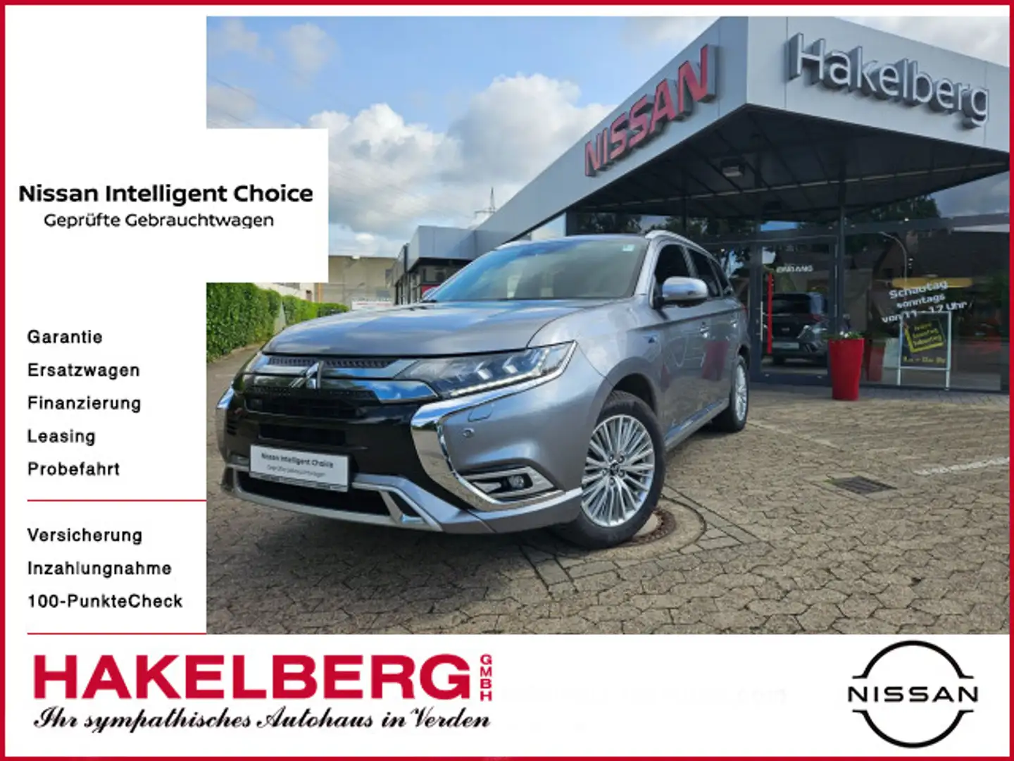 Mitsubishi Outlander 2.4 PHEV Plug-in Hybrid PHEV Top 4WD Gris - 1