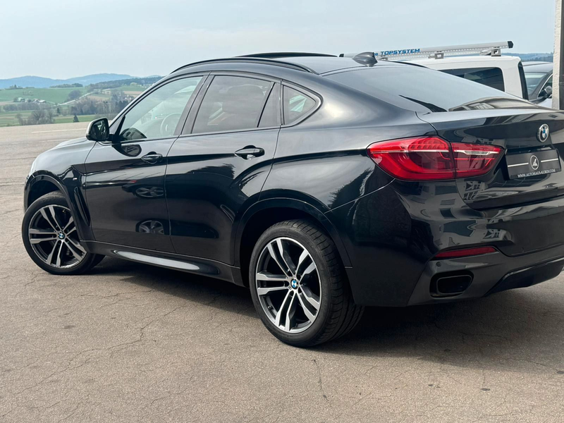 BMW X6 M d ACC H&K TACHO CARPLAY AMBIENTE SOLFC AHK — photo 10