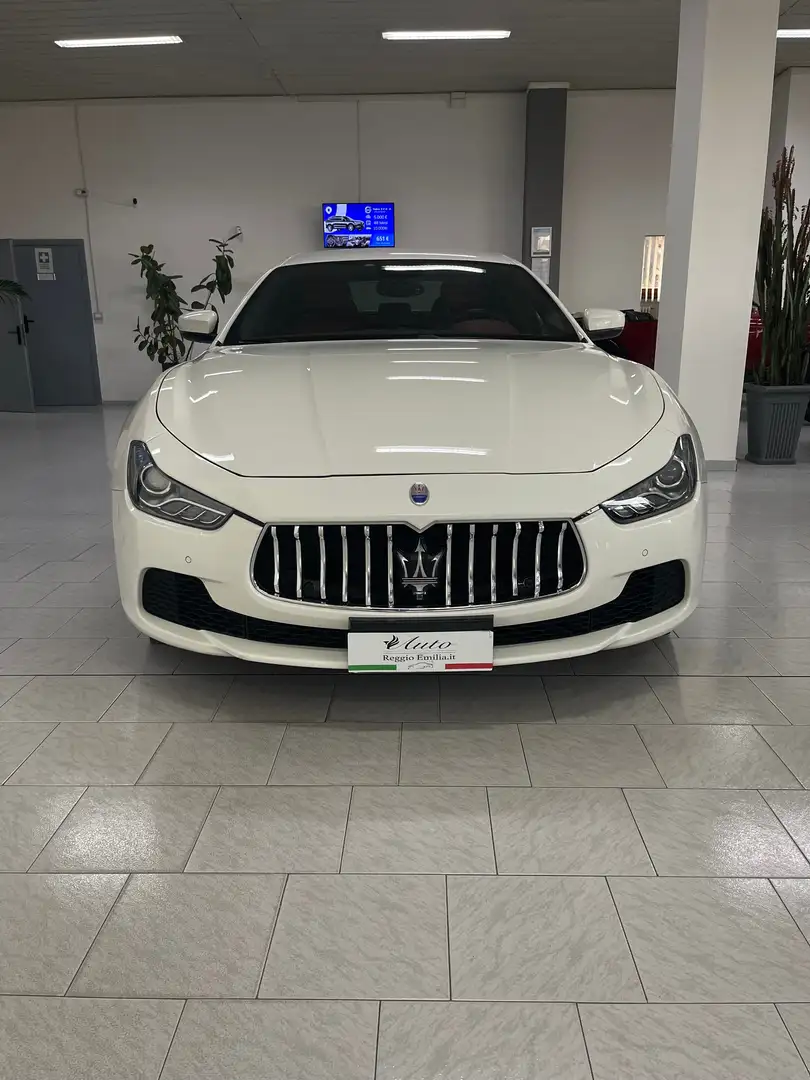 Maserati Ghibli Ghibli III 2013 3.0 V6 ds 275cv auto my16 E6 Bianco - 2