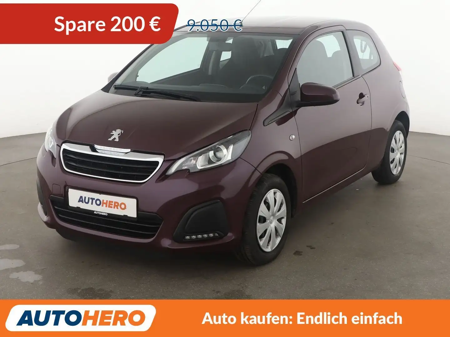 Peugeot 108 1.0 VTi Active*KLIMA*WENIG-KM*GARANTIE* Violett - 1