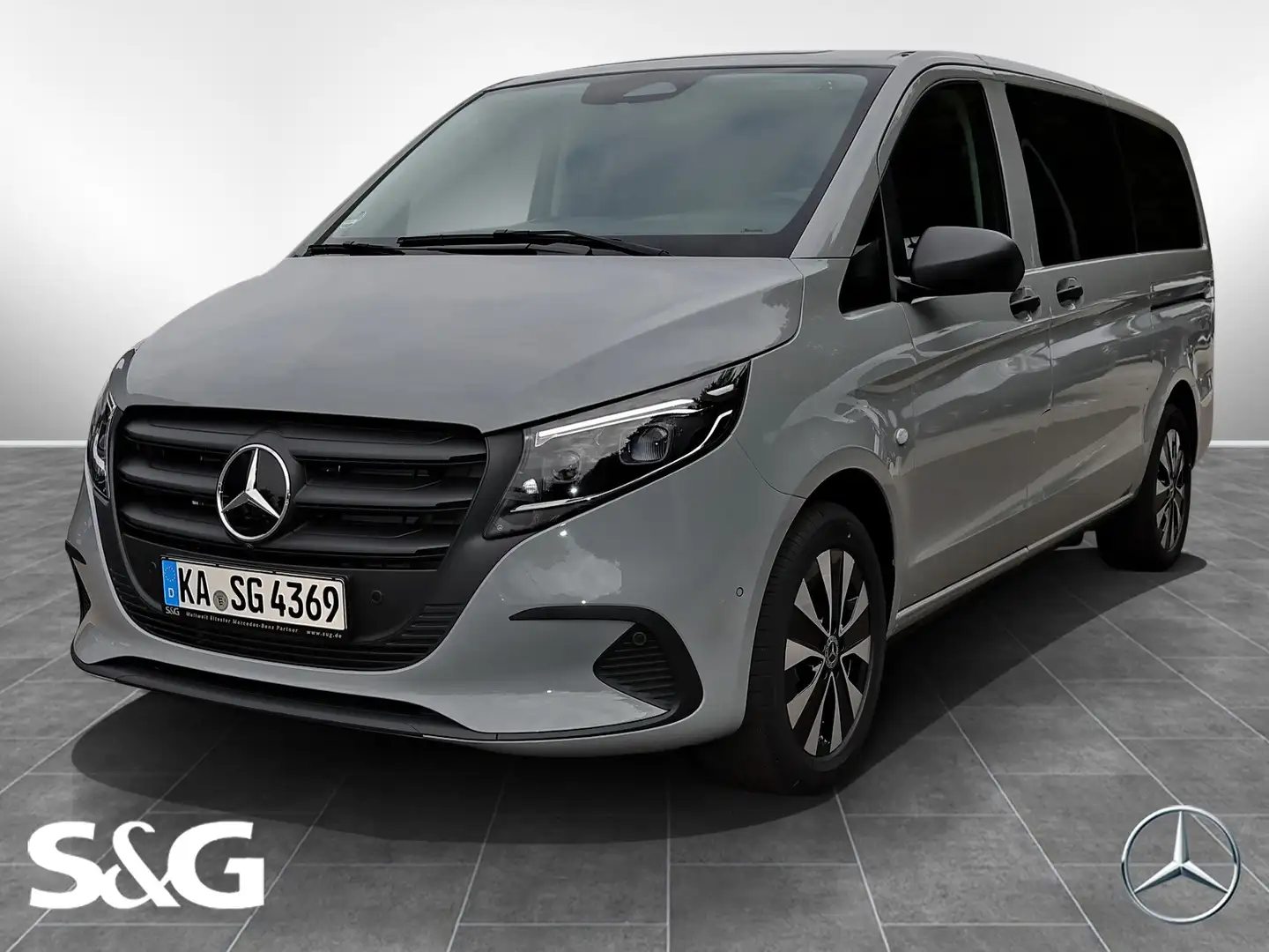 Mercedes-Benz Vito 116 CDI Tourer PRO lang M-LED+AHK+Distronic Grigio - 1