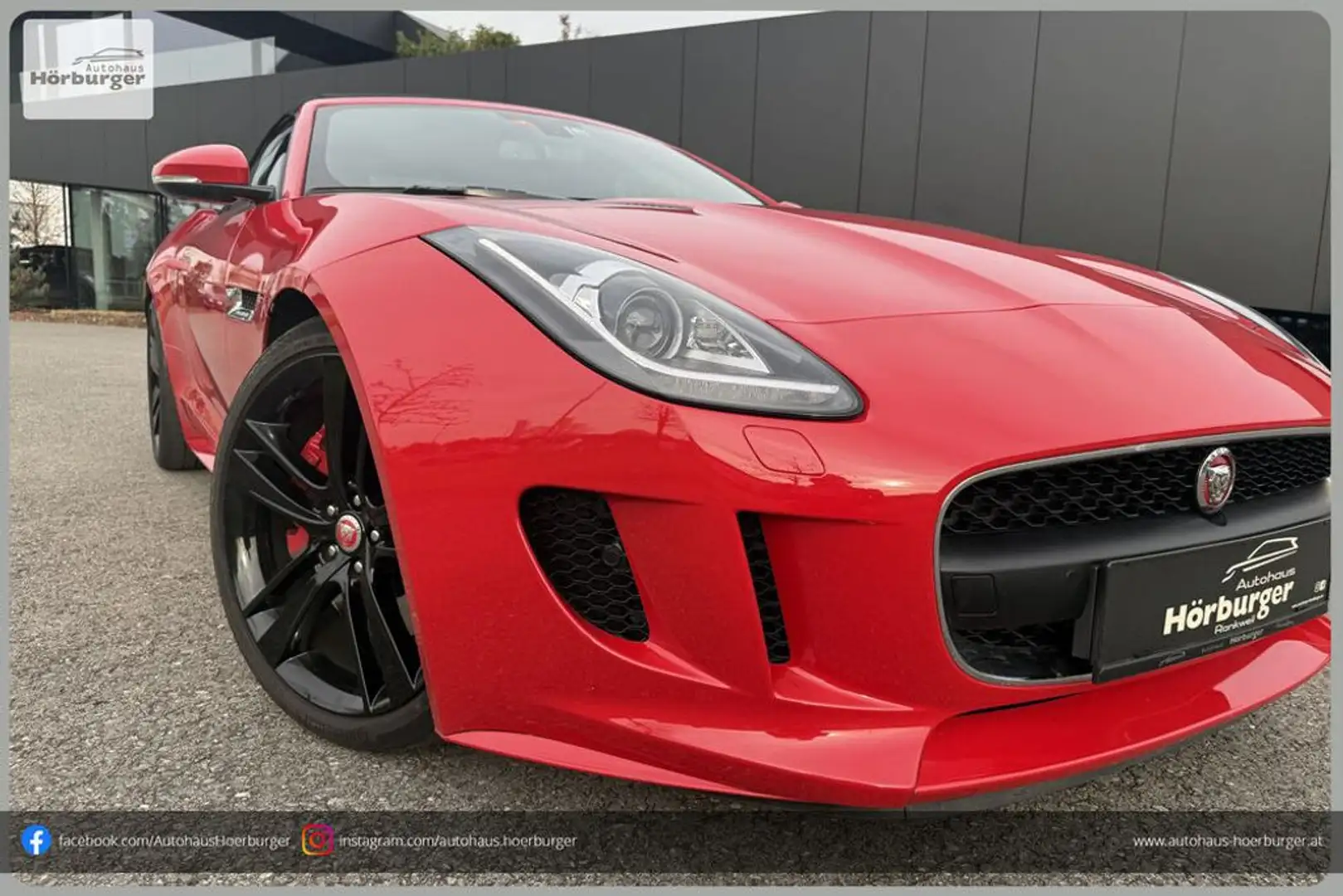 Jaguar F-Type 3,0 Aut. R-Dynamic I 6 Zylinder Rot - 1