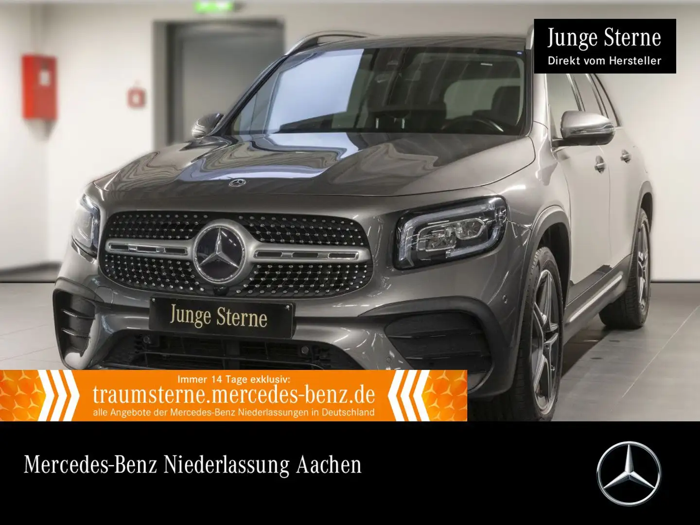 Mercedes-Benz GLB 200 AMG+360°+LED+TOTW+7G Grau - 1