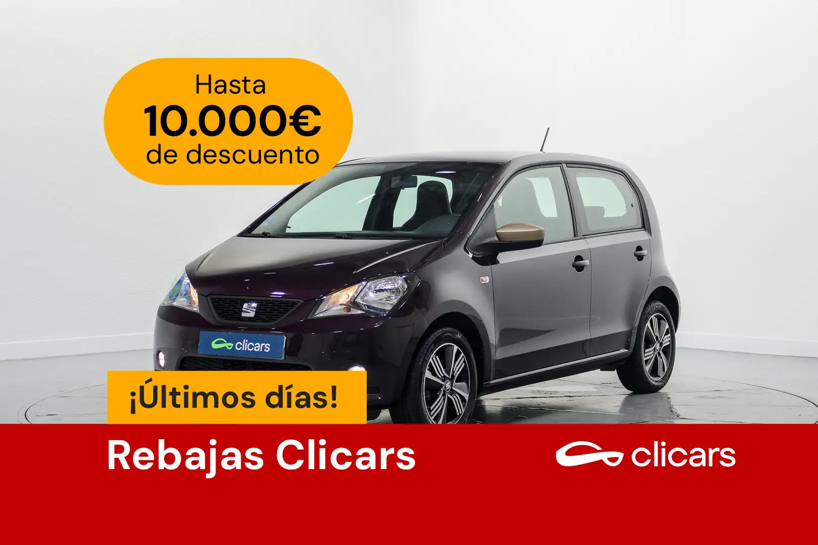 SEAT Mii 1.0 Ecofuel GNC S&S Style Edition Plus 68 Azul - 1