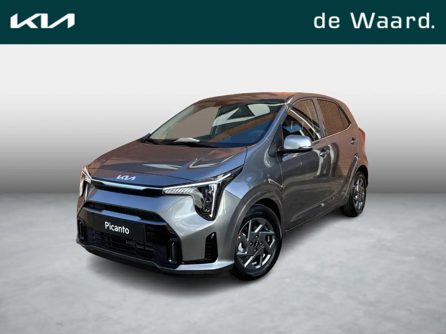Kia Picanto 1.0 DPI DynamicPlusLine | LED-verlichting | 14-inc Grijs - 1