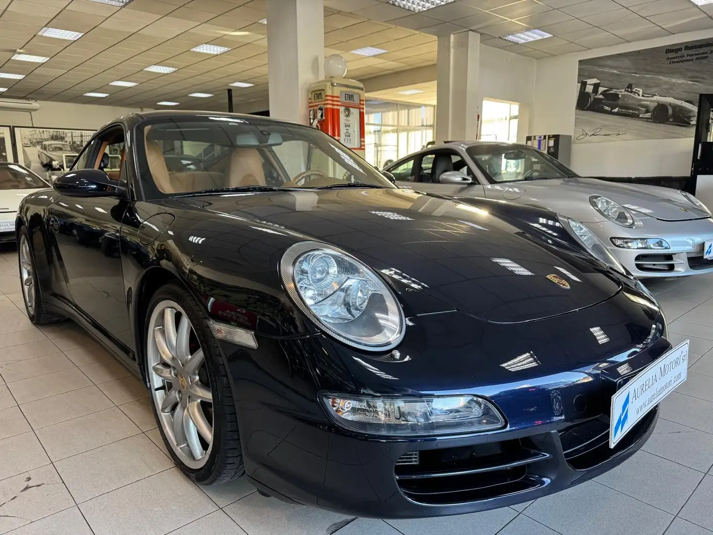Porsche 911 911 997 Coupe 3.8 Carrera 4S TAGLIANDI PARI NUOVO! Blu/Azzurro - 2