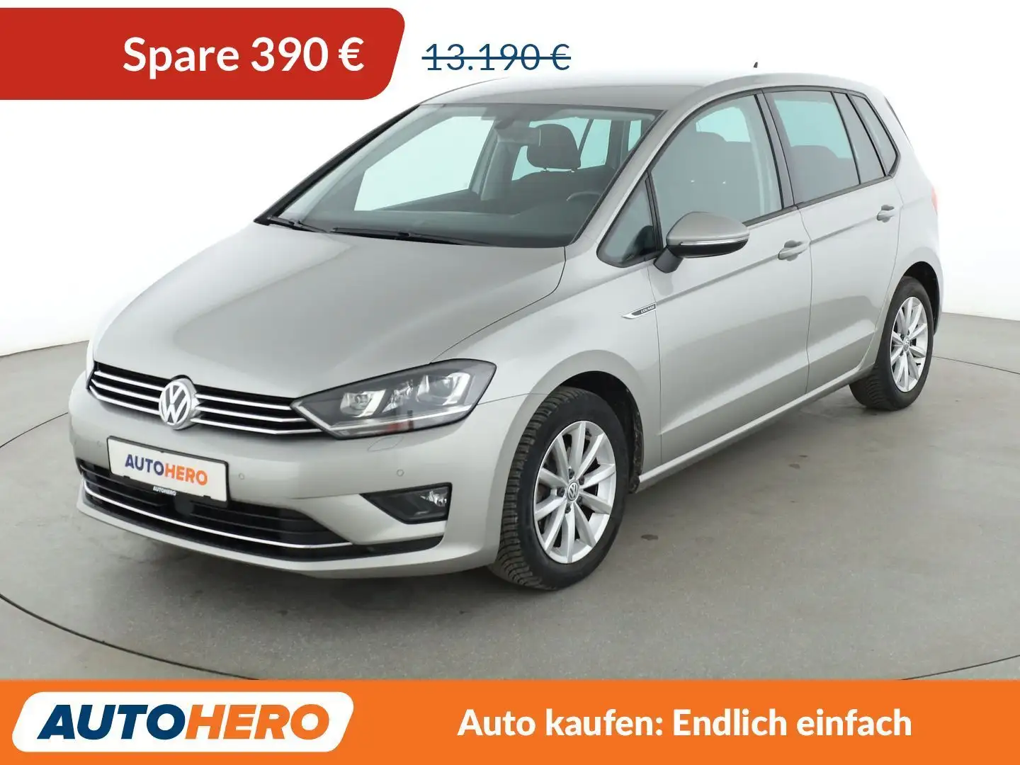 Volkswagen Golf Sportsvan 1.2 TSI Lounge BlueMotion Tech Aut.*TEMPO*BI-XENON Grau - 1