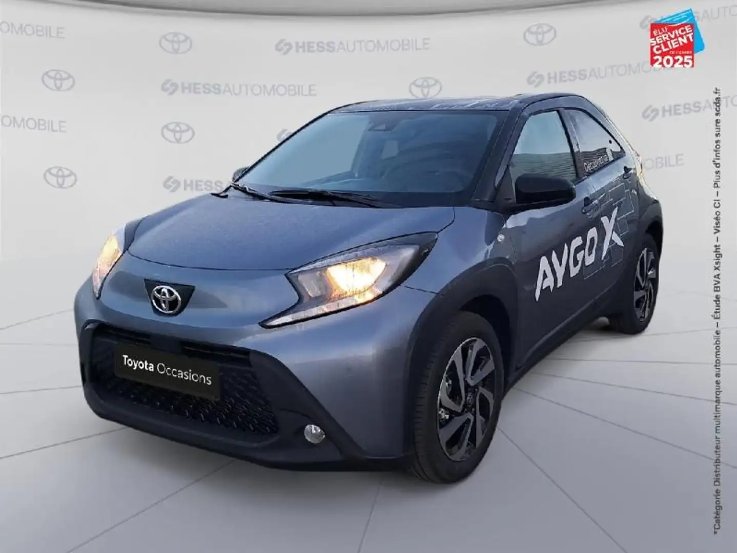 Toyota Aygo X 1.0 VVT-i 72ch Design MY24 Gris - 1