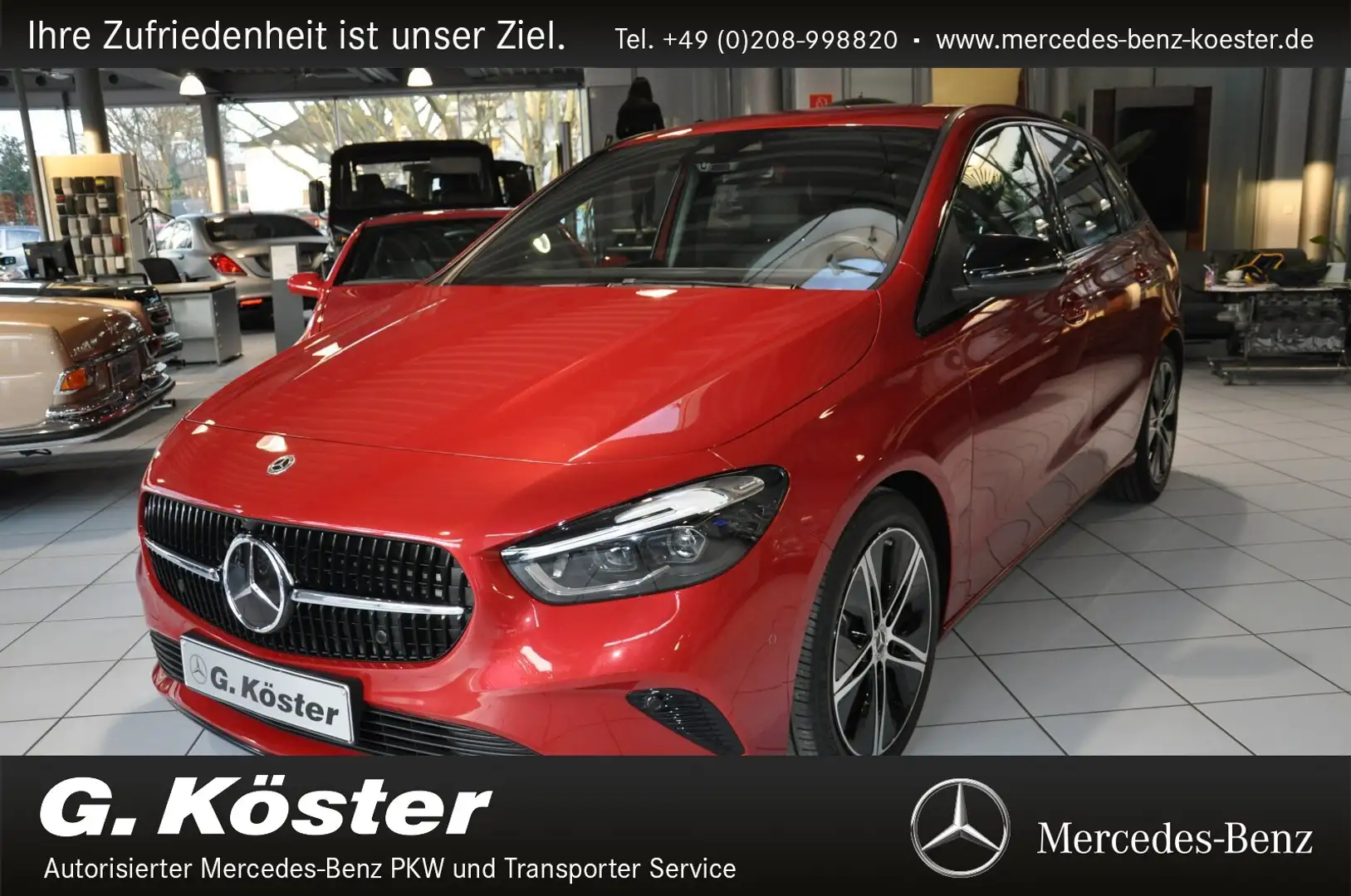 Mercedes-Benz B 200 B 200 Progressive(EURO 6d) Navi/Distronic/Autom. Rot - 1
