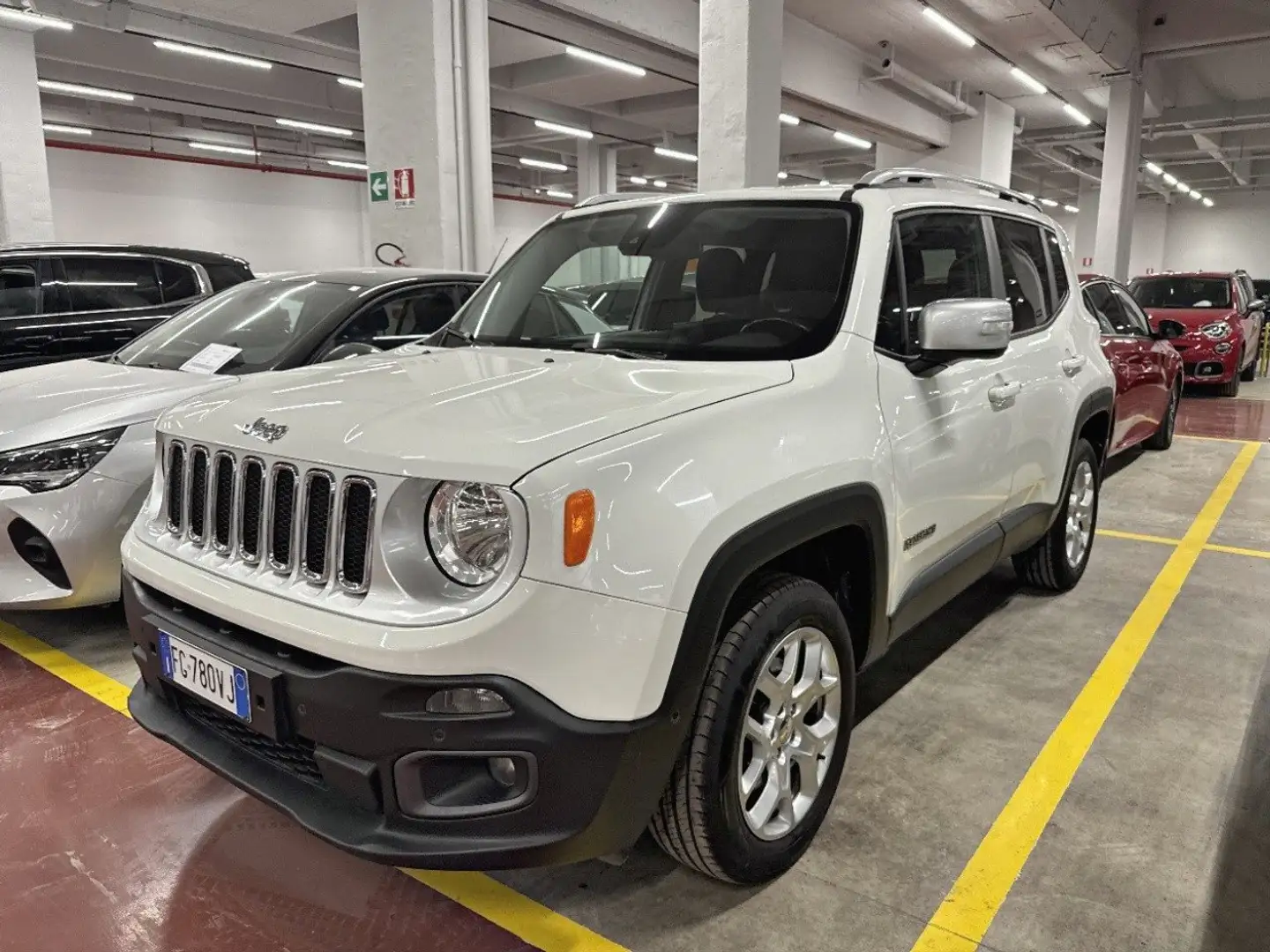 Jeep Renegade 2.0 MJet 140cv Limited 4WD Weiß - 1