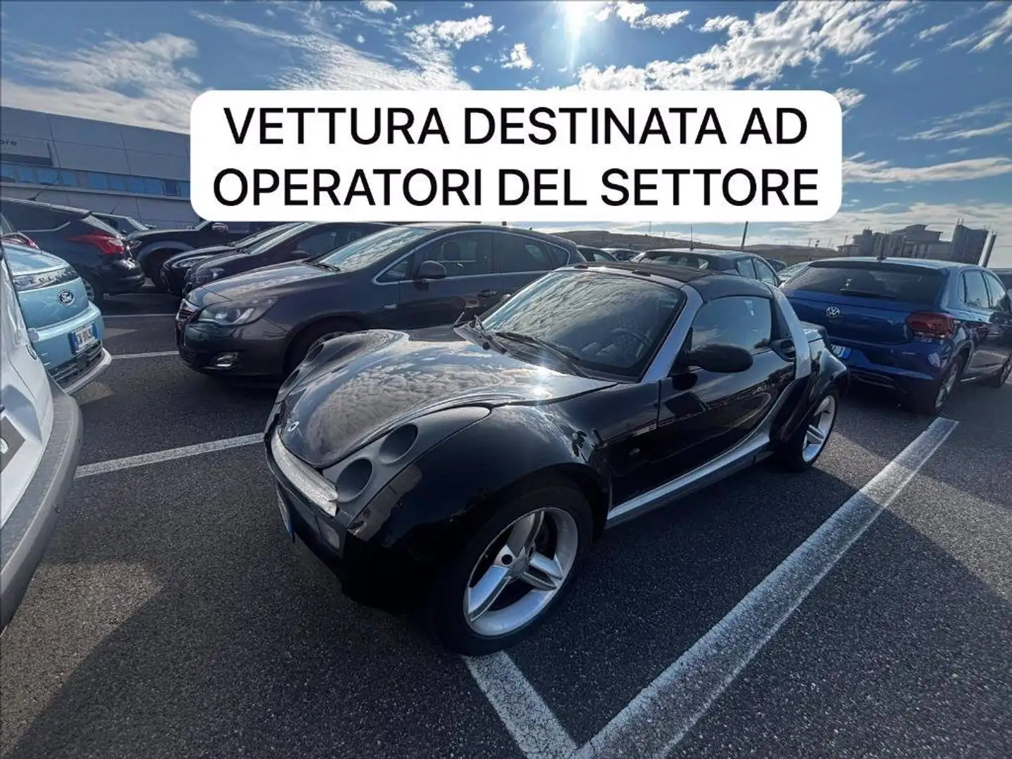 smart roadster 0.7 Pulse c/clima 61cv Nero - 1