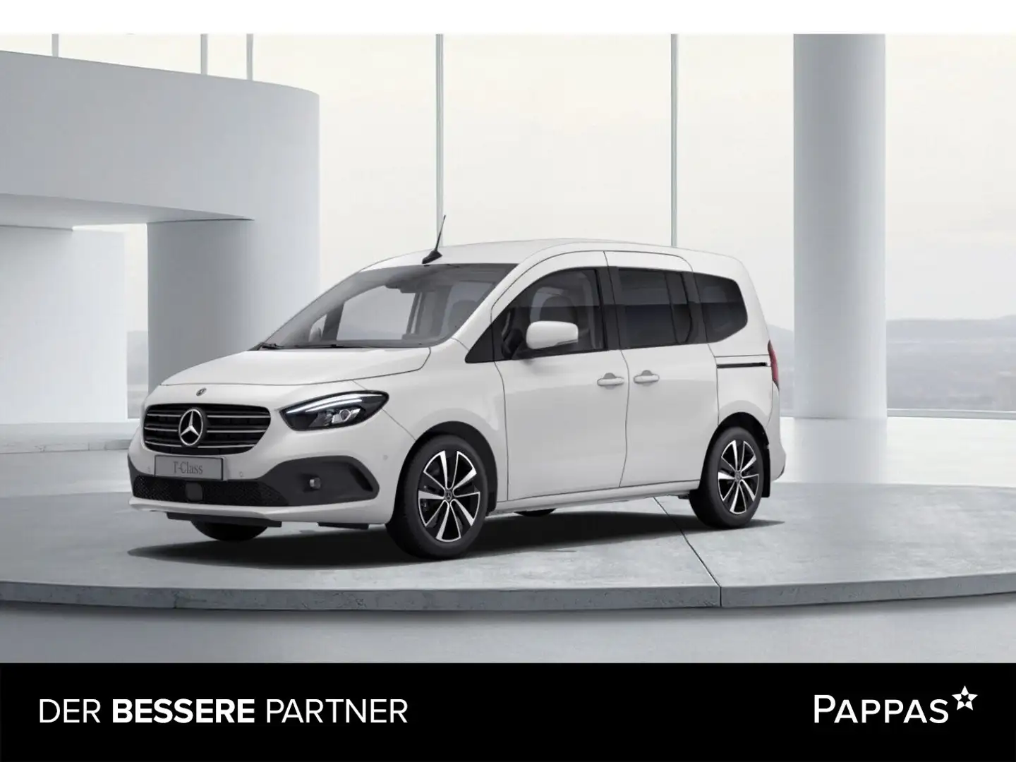 Mercedes-Benz T-Klasse T 180 d Standard Aut. PTS Navi Cam SHZ LED Weiß - 1