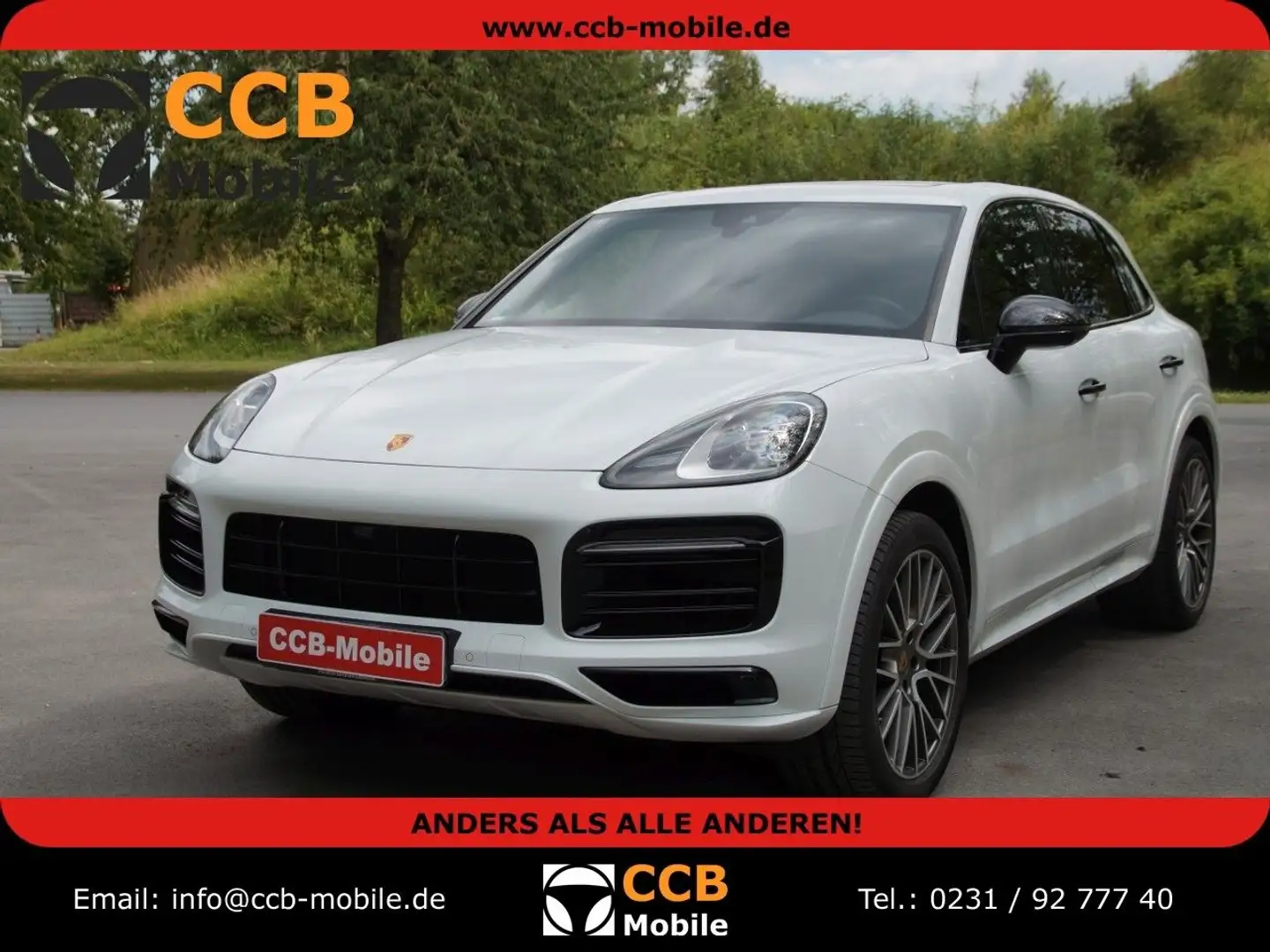 Porsche Cayenne Platinum Edition/VOLL*PAN- DACH*SHZG*21 Weiß - 1