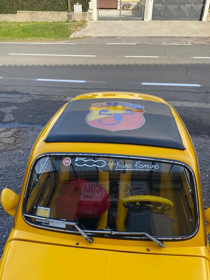 Fiat 500 Abarth Żółty - 2
