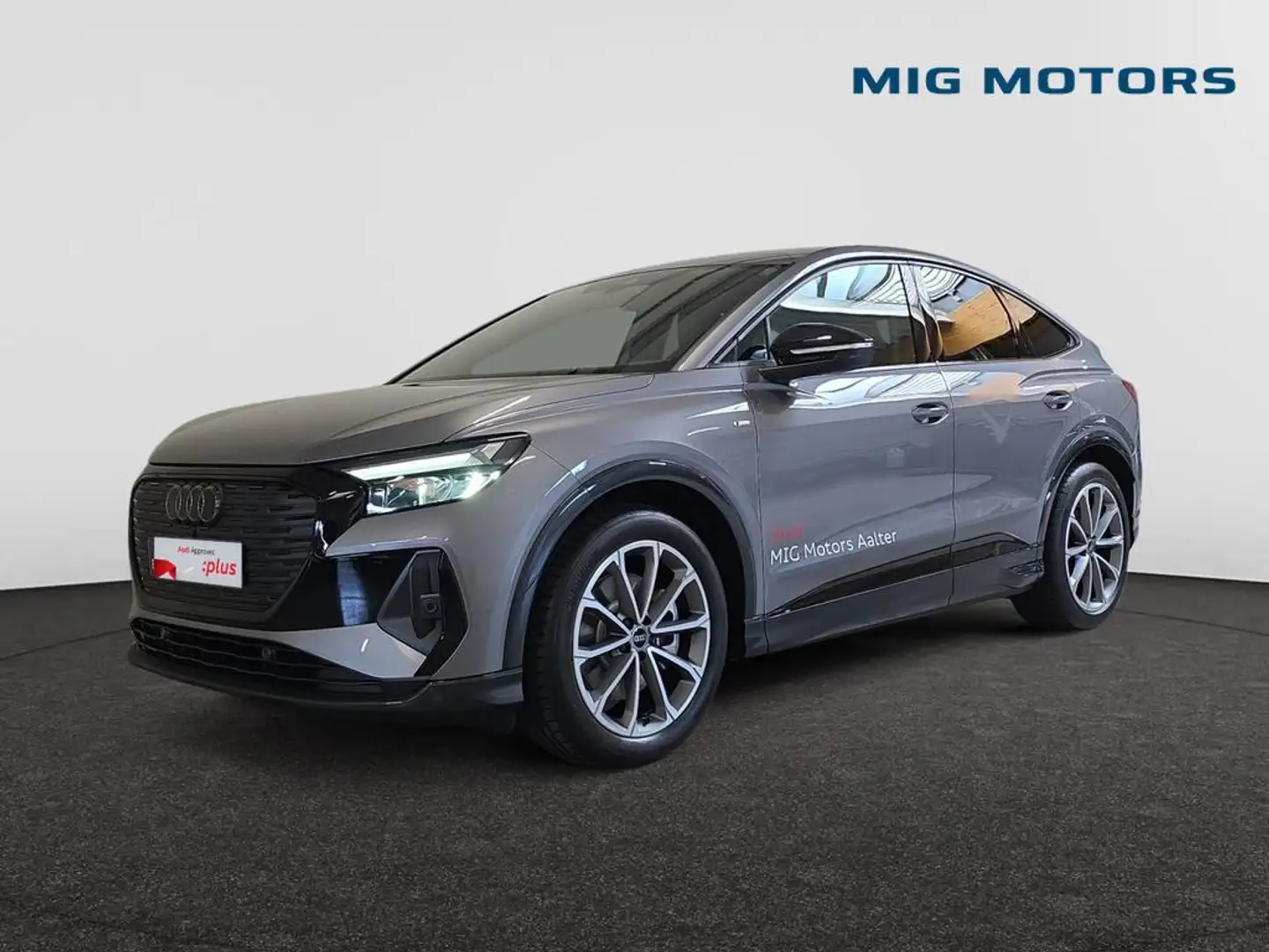 Audi Q4 e-tron ack e-tron S line Grijs - 1