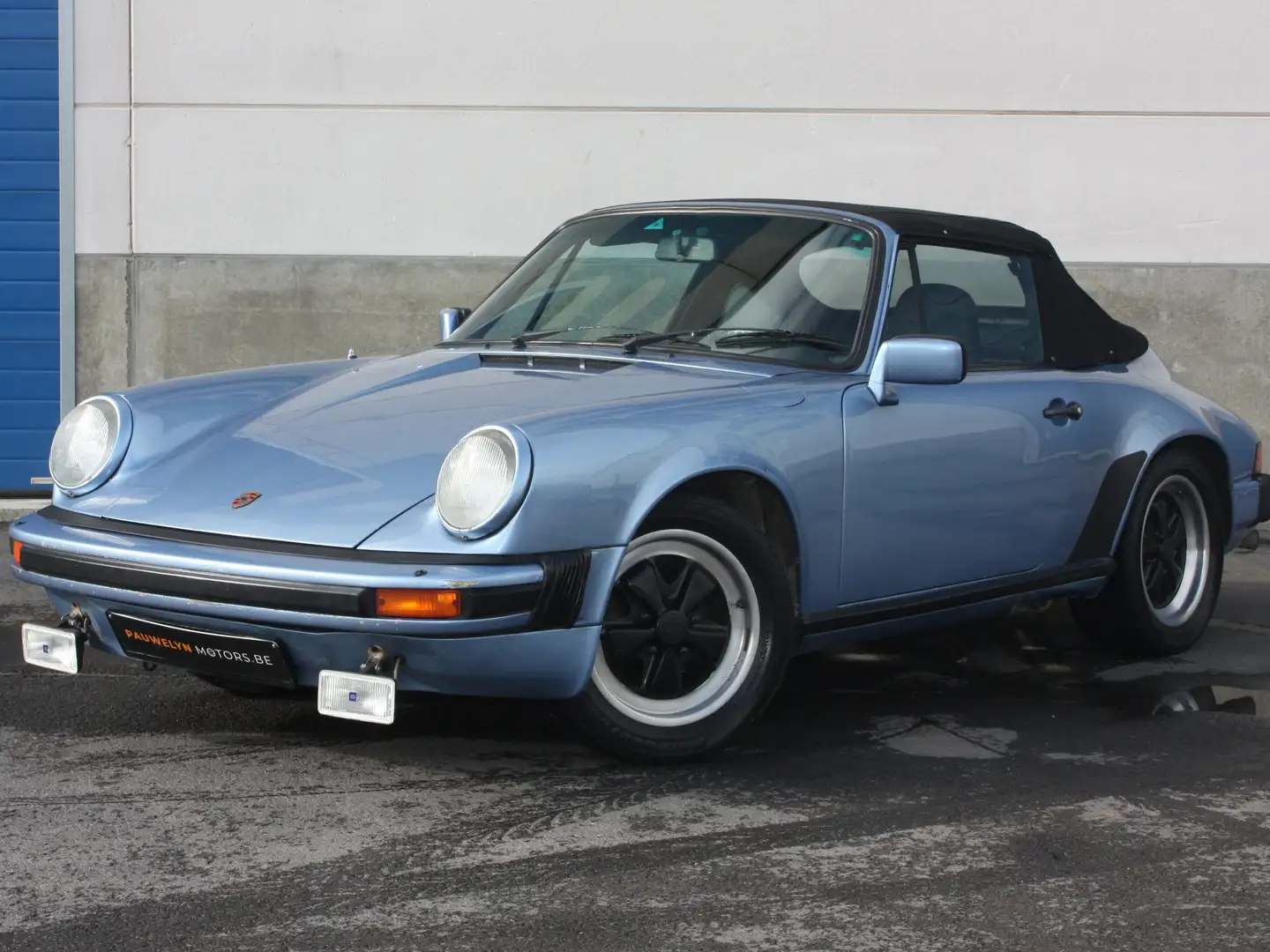 Porsche 911 SC (Super Carrera) 911/930-serie (G-model) Bleu - 1