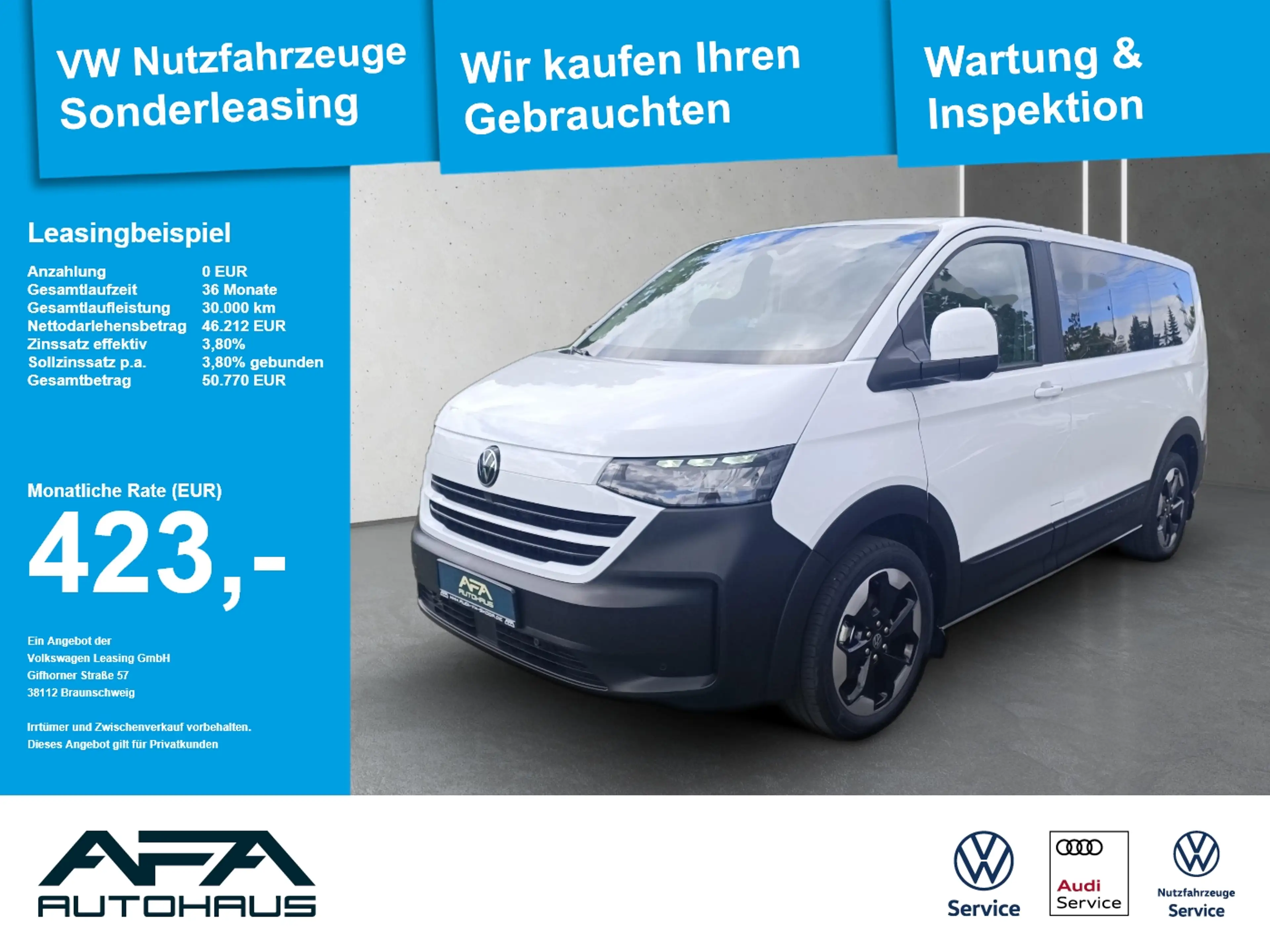 Volkswagen T7 Caravelle T7 e-Caravelle PanAmericana LED*Navi*AHK*RFK