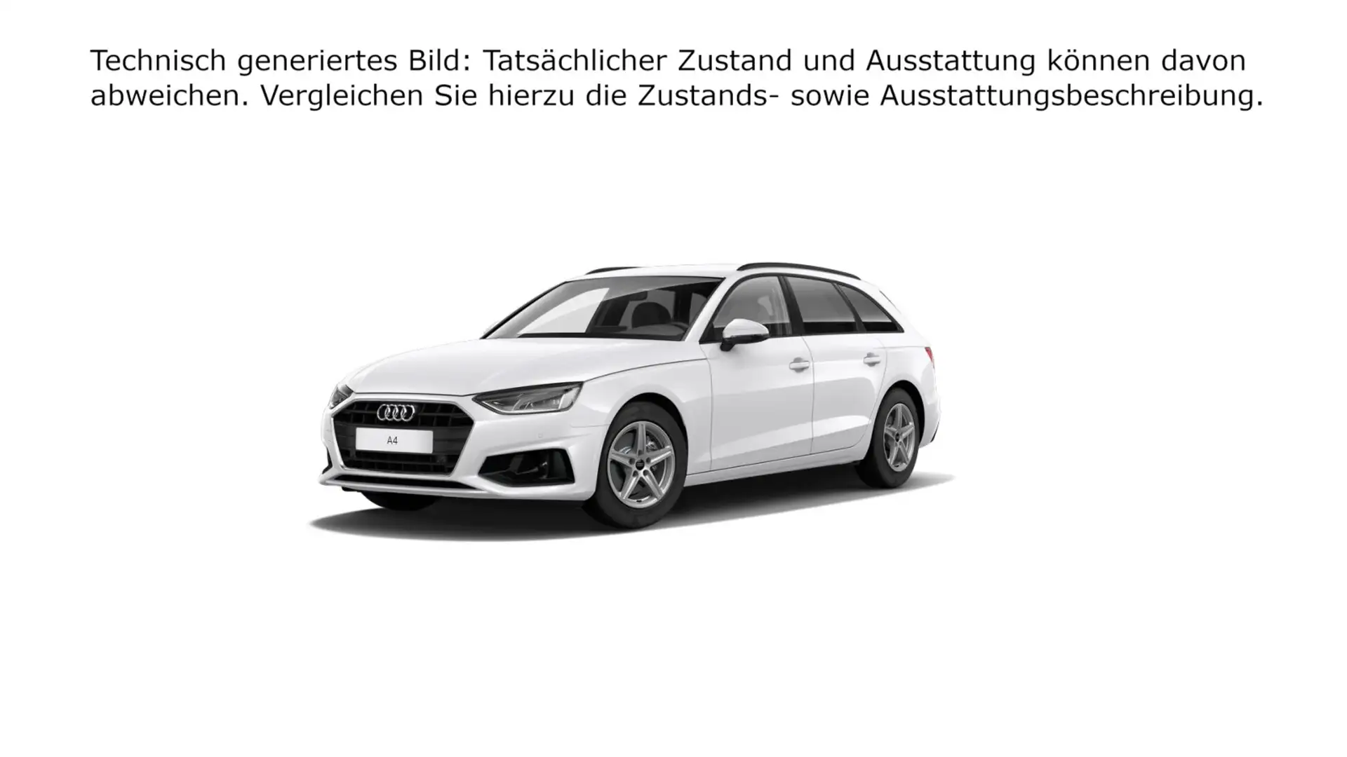 Audi A4 35 TFSI S tronic Weiß - 2