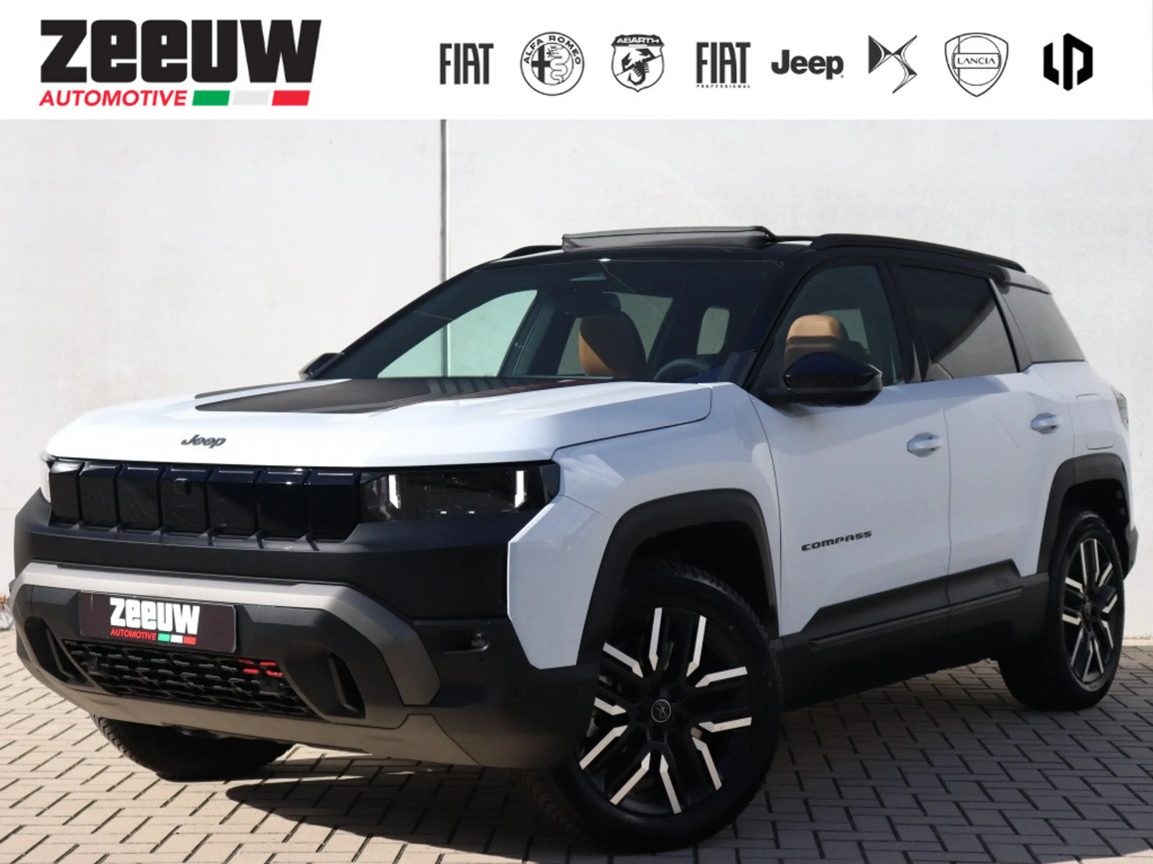 Jeep Compass Overland 4xe 96 kWh | Schuifdak | 360cam | Navi |