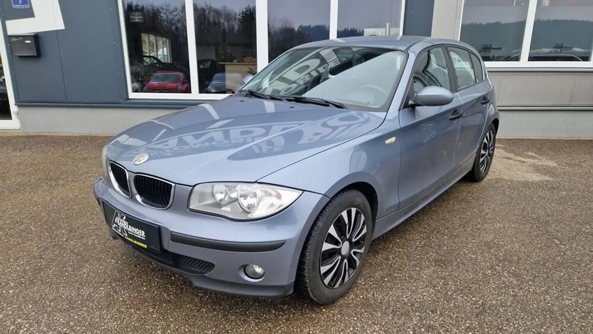BMW 116 i 1er Bleu - 1