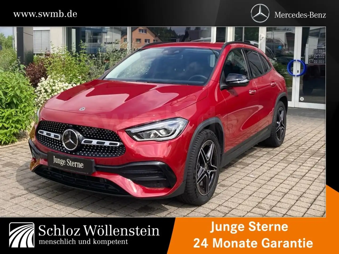 Mercedes-Benz GLA 250 4M AMG/LED/AHK/Fahrass/Business-P/Memory Rouge - 1