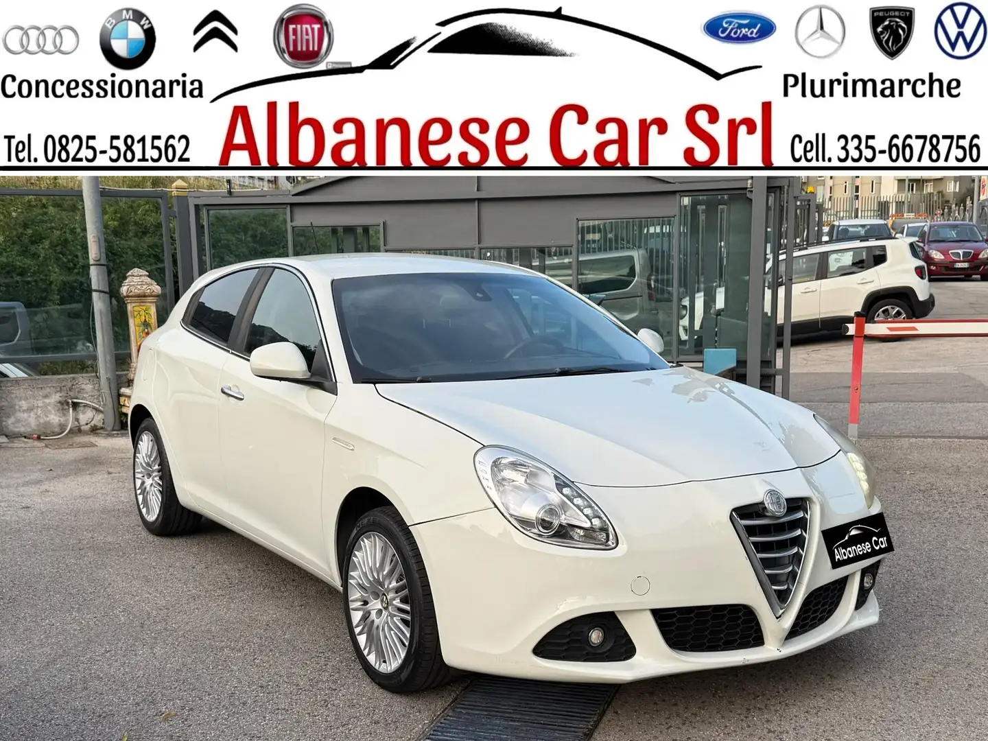 Alfa Romeo Giulietta Alfa Romeo Giulietta 2.0 JTDm-2 170 CV Exclusive Bianco - 1