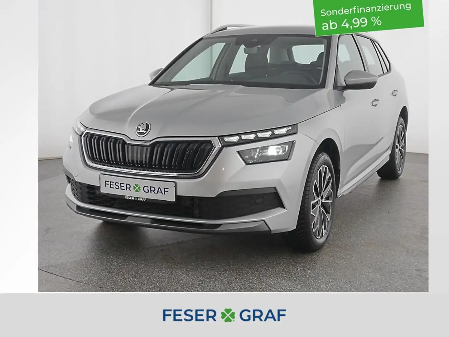 Skoda Kamiq 1.5 TSI Style DSG Navi / LED / VirtualCockpit Silber - 1