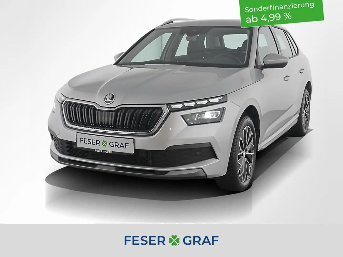 Skoda Kamiq 1.5 TSI Style DSG Navi / LED / VirtualCockpit Argent - 1