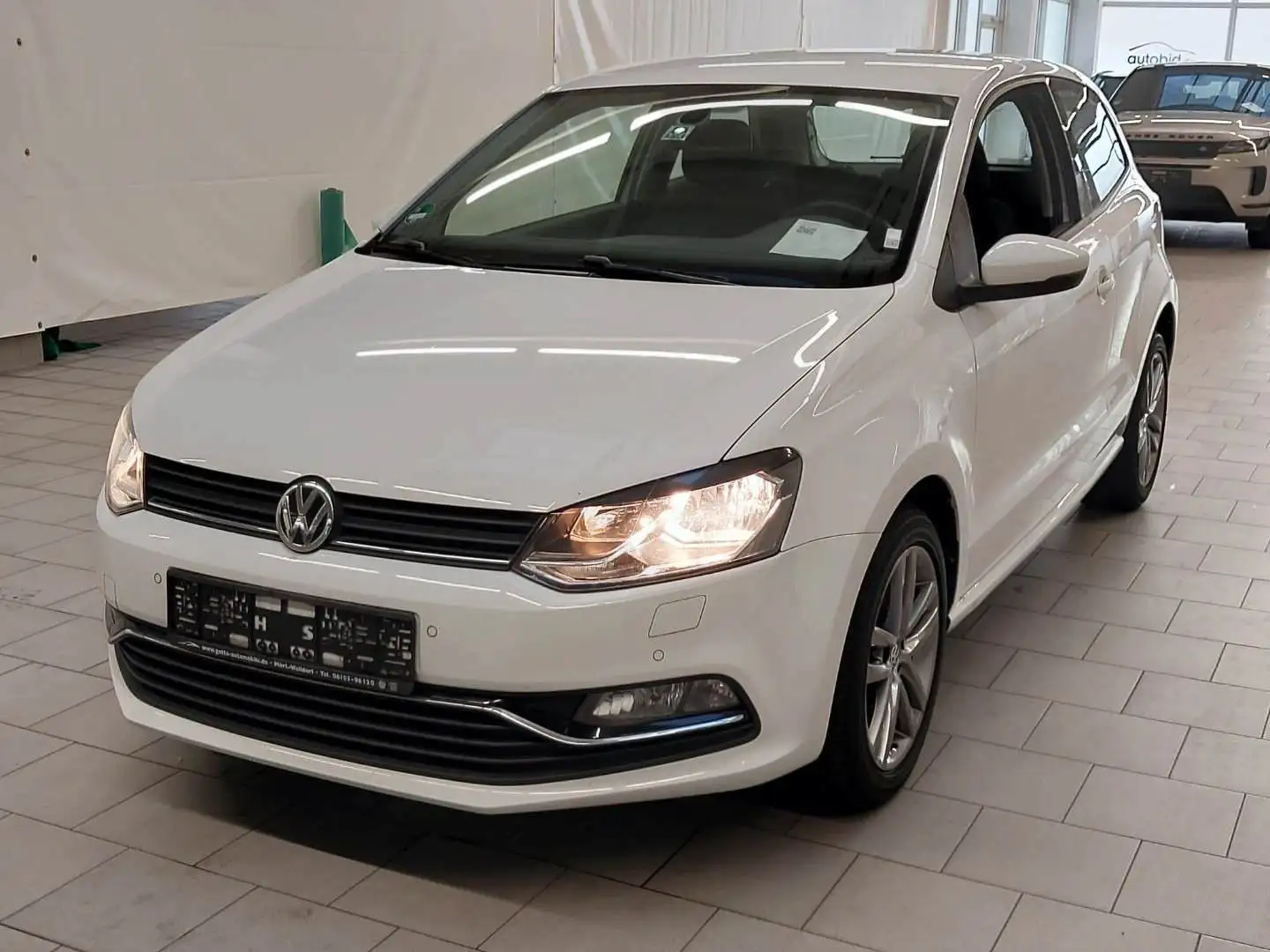 Volkswagen Polo 1.2 Highline*KLIMAUTO*NAVI*SHZG*MFLK*2.HAND Weiß - 1