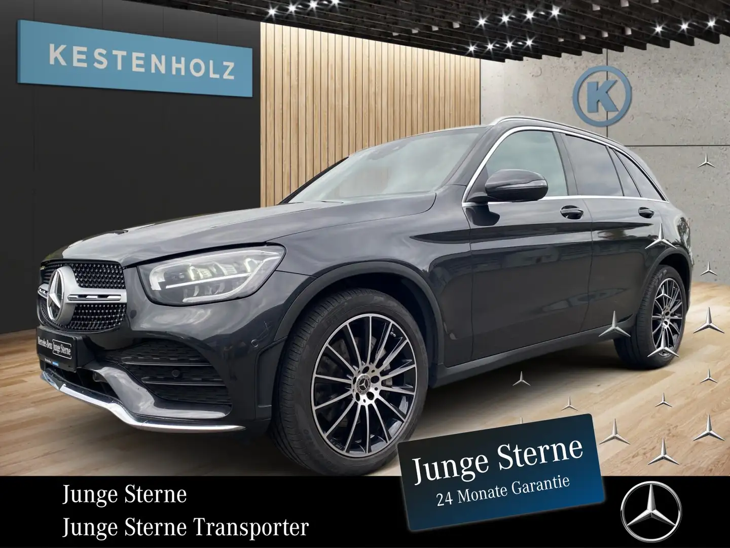 Mercedes-Benz GLC 300 GLC 300 4MATIC *AMG*AHK*KAMERA*SHZ*MBUX*LED* Grau - 1