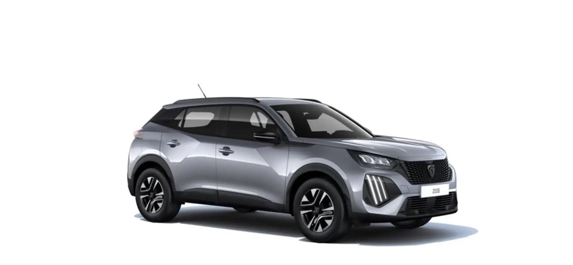 Peugeot 2008 Edition Hybrid 110 e-DCS6 Gris - 2