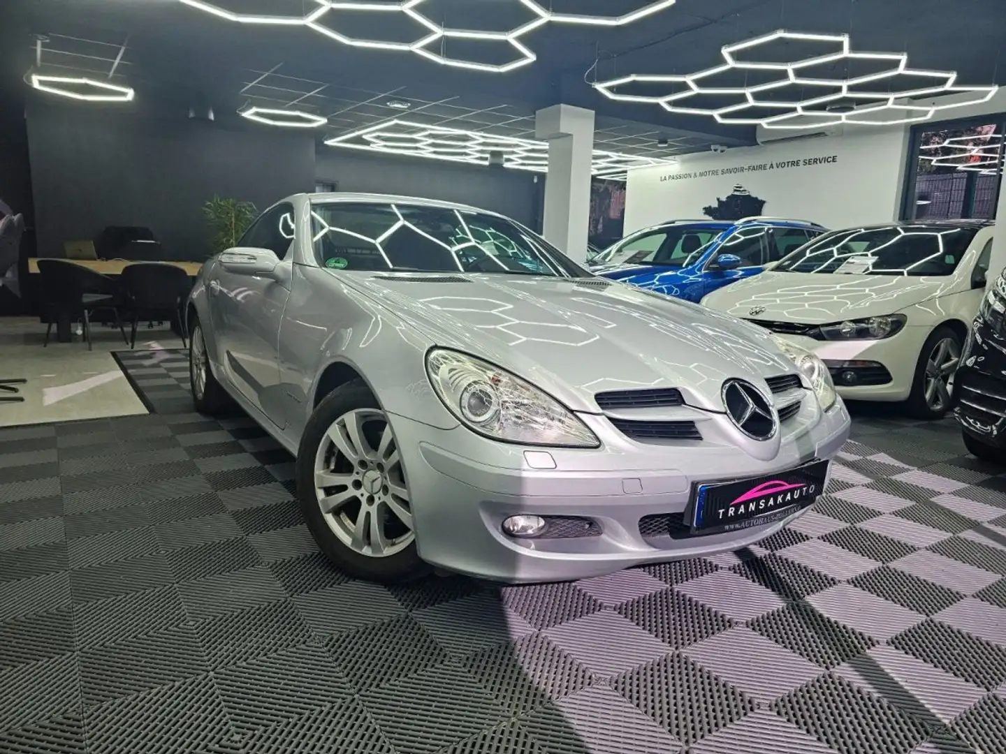 Mercedes-Benz SLK 200 KOMPRESSOR 1.8 KOMPRESSOR 163cv CABRIOLET BVA Grau - 1