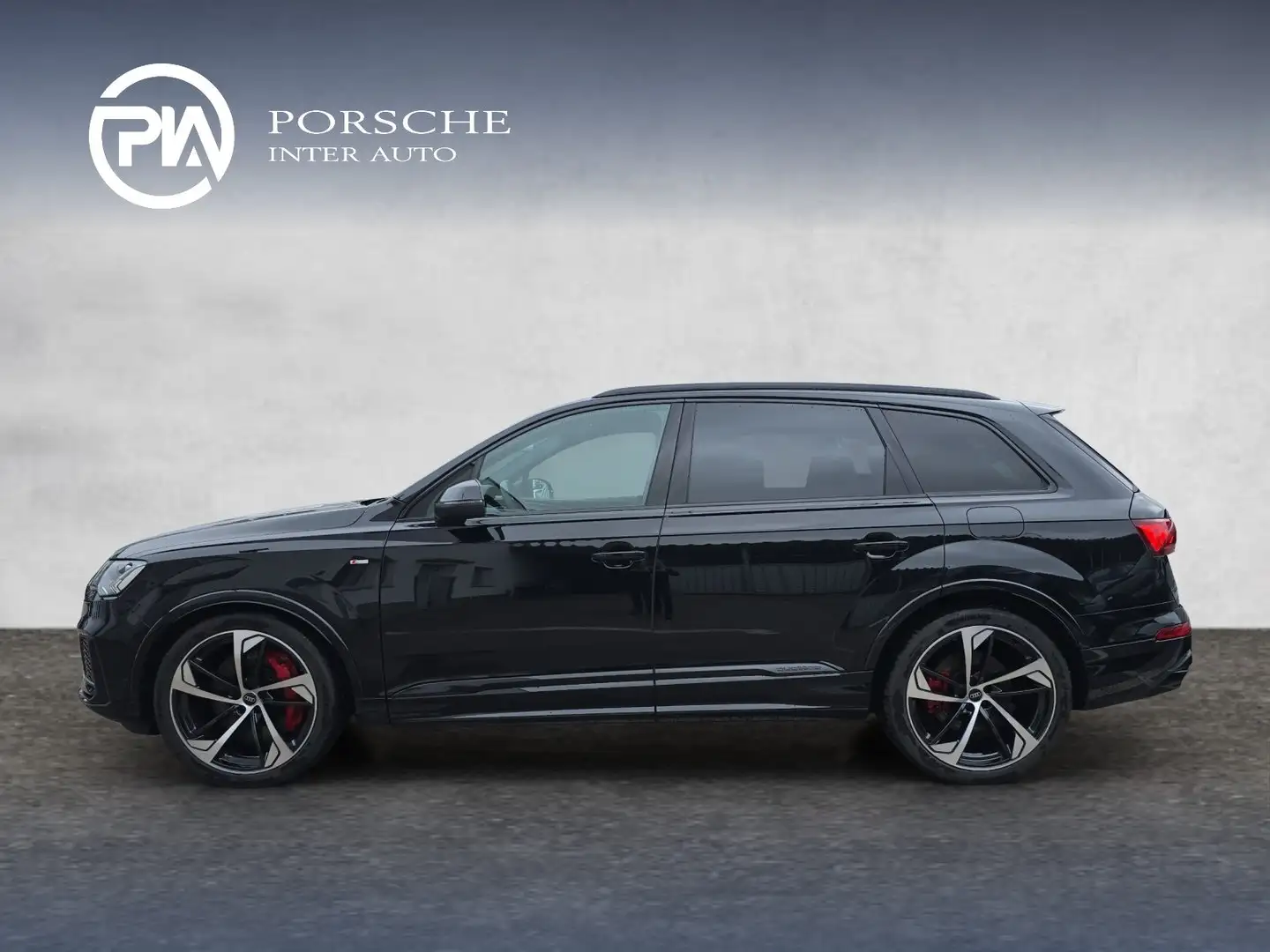 Audi Q7 60 TFSI e quattro S line Schwarz - 2