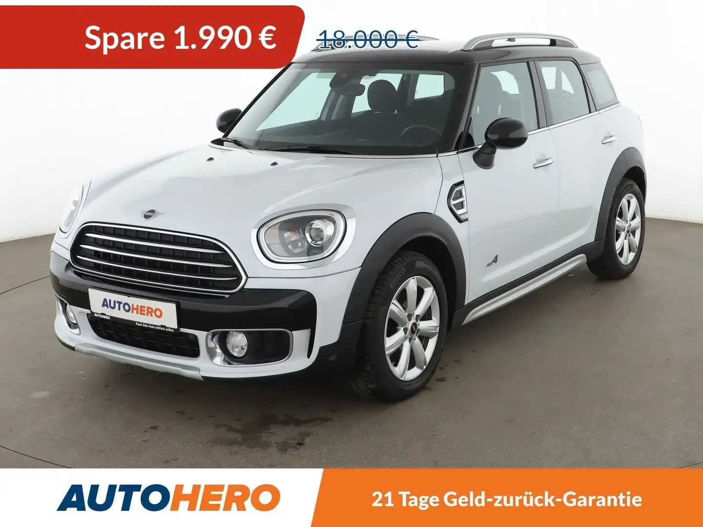 MINI Cooper Countryman Cooper ALL4 Aut.*HUD*LED*TEMPO*PDC*CAM* Weiß - 1