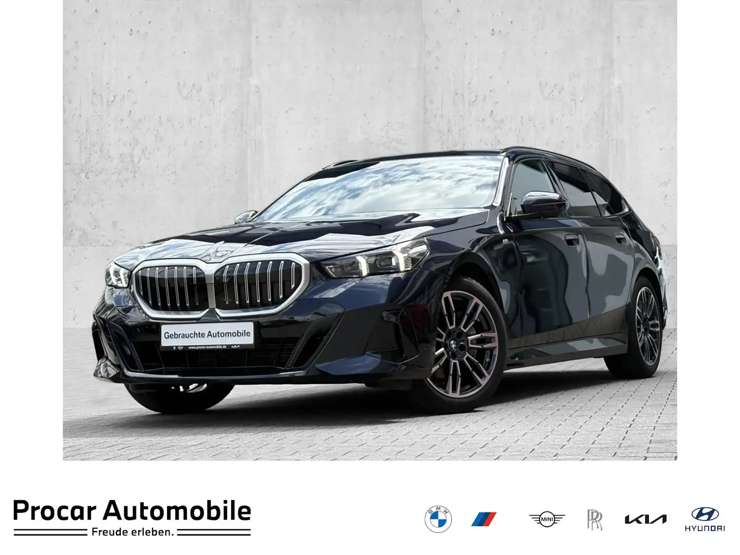 BMW 540 d xDrive Touring M Sport DA/PA Prof Pano AHK Czarny - 1