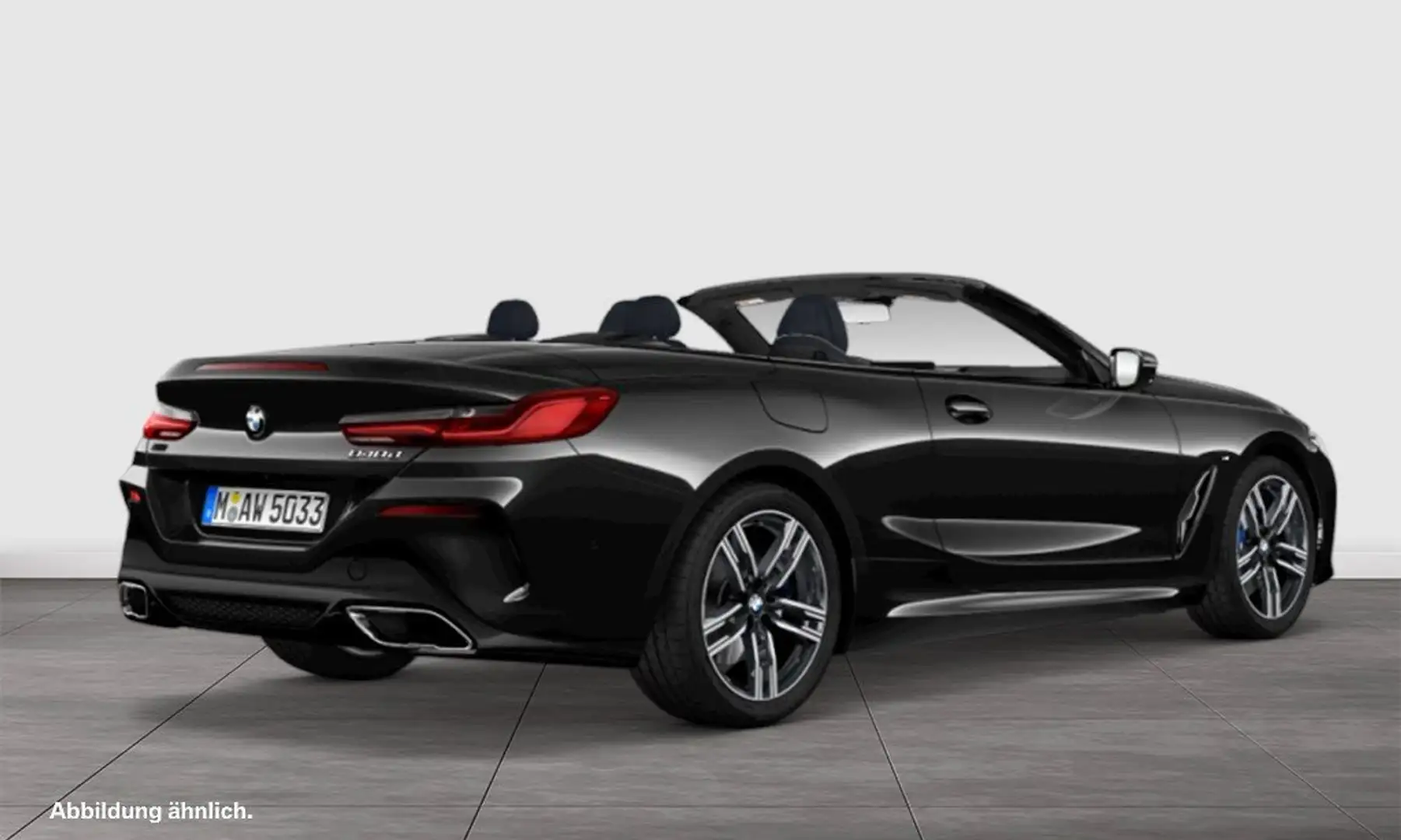 BMW 840 d xDrive Cabrio M Sport HUD ACC 360°KAM RFK Schwarz - 2