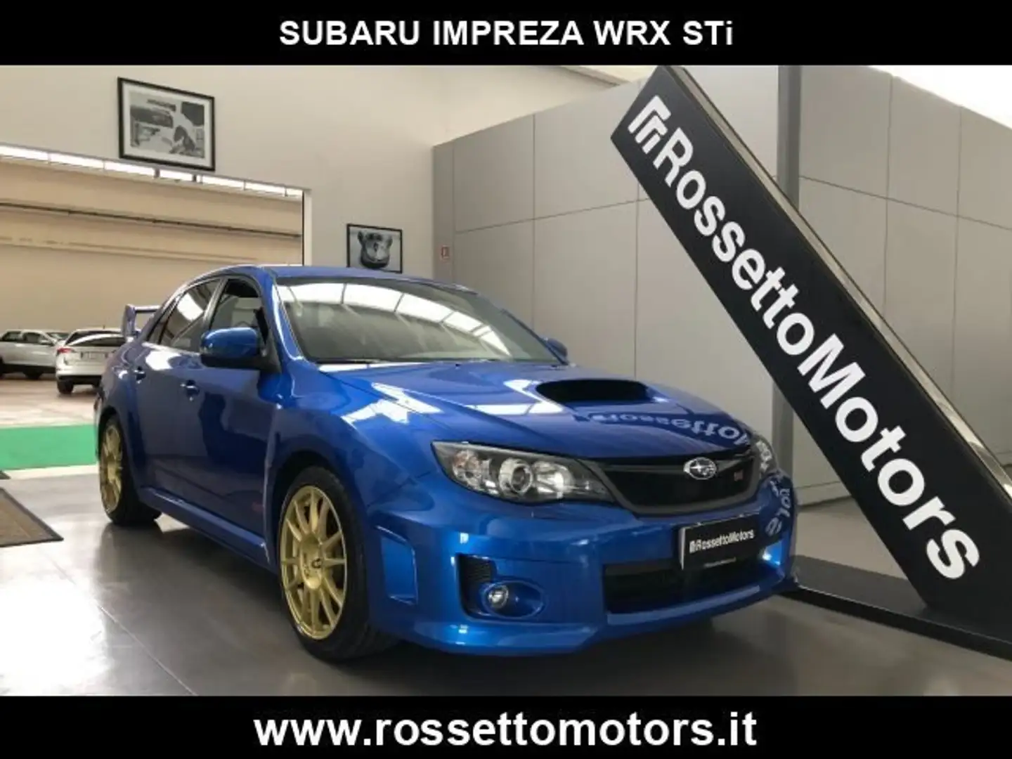 Subaru Impreza WRX STi Blau - 1