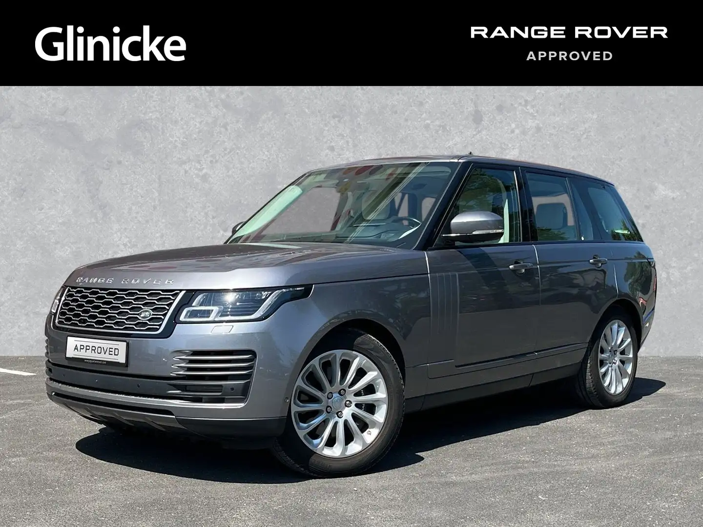 Land Rover Range Rover Voque P400e ACC*HUD*Panorama-Glassch Grijs - 1