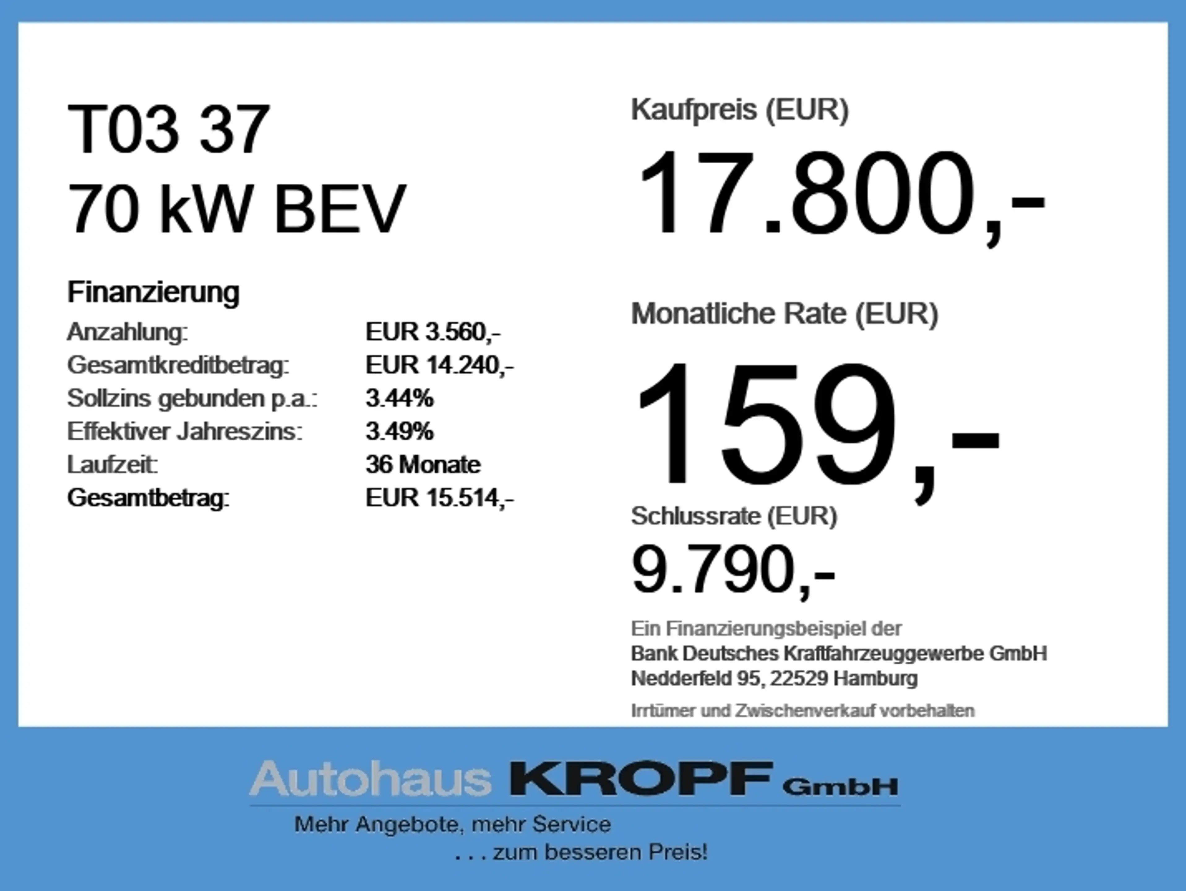 Leapmotor T03 37 70 kW BEV ACC+Navi+Pano+SD+Kam.+KeyLess — photo 6