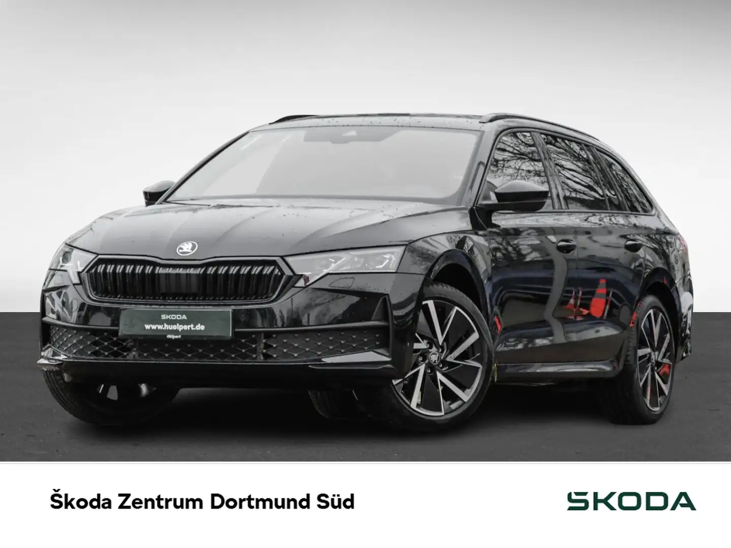 Skoda Octavia Combi 1.5 eTSI SPORTLINE CAM ACC LM18 Noir - 1