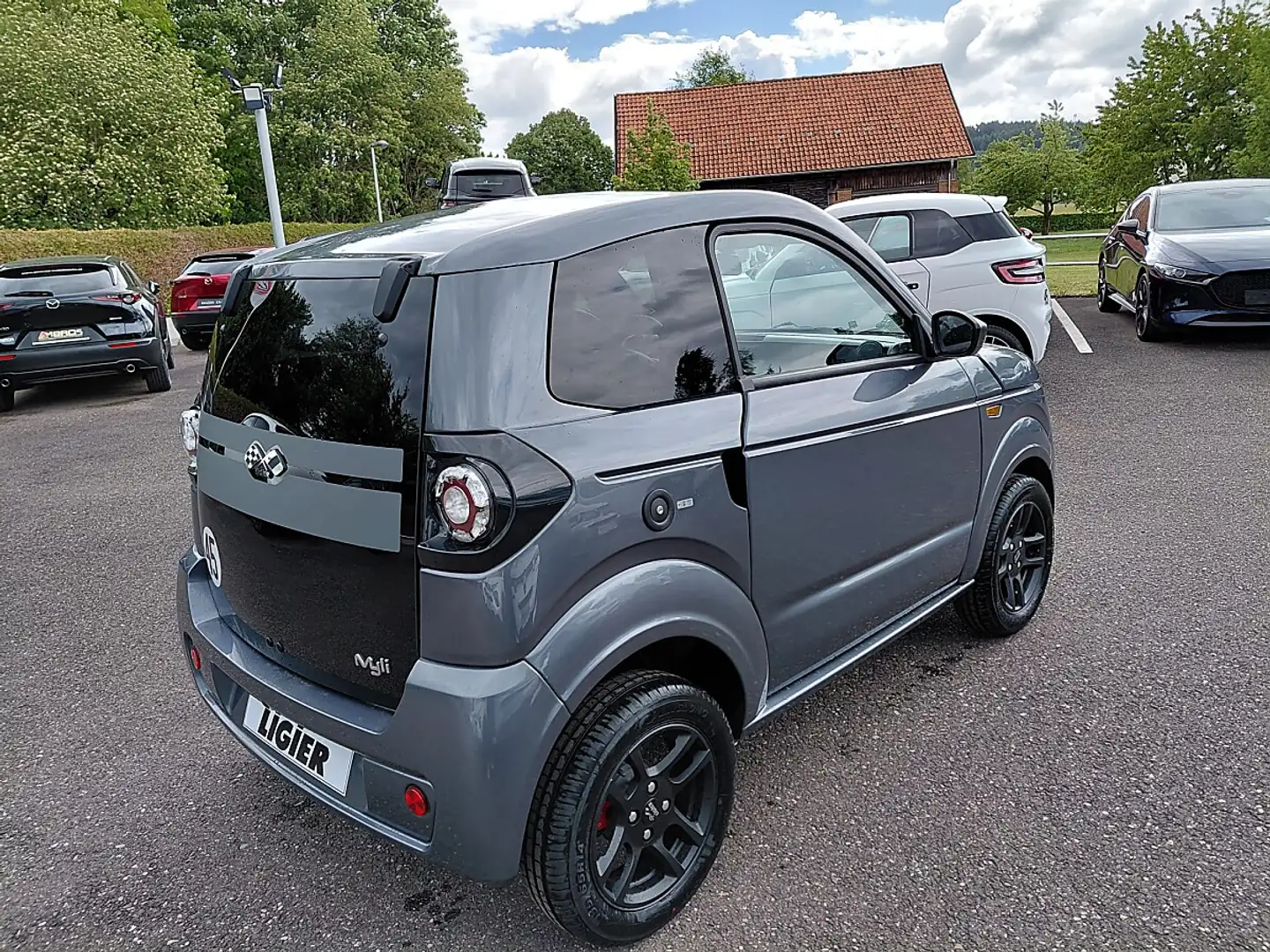 Ligier Sonstige Ligie Myli Max Diesel Servo **Autofahren ab 15 ... Grau - 2