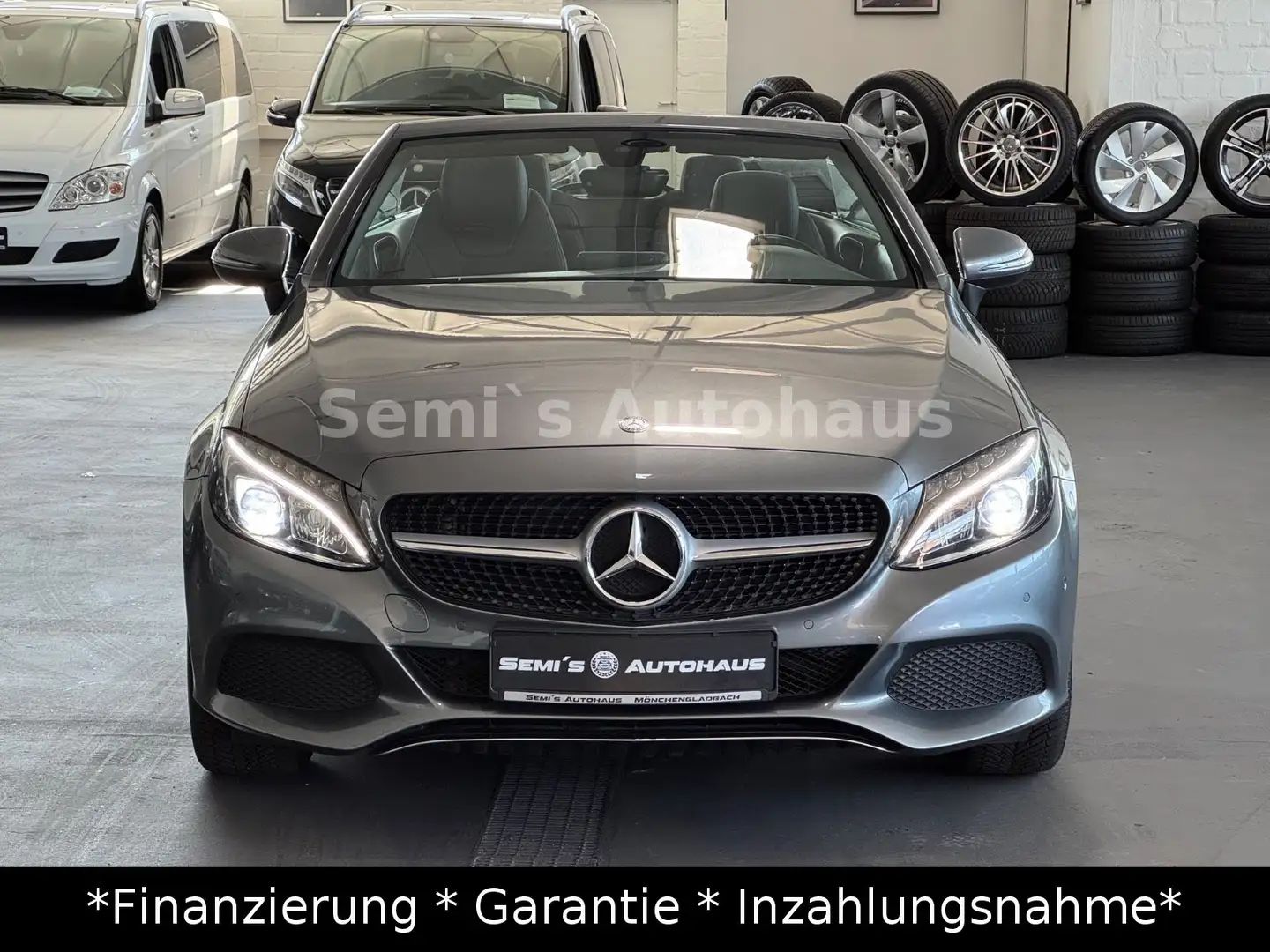 Mercedes-Benz C 180 Cabrio|LED|Navi|Leder|6-Gang Grau - 2