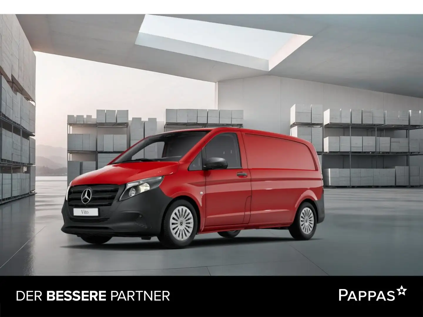 Mercedes-Benz Vito 116 CDI 4x4 Kasten Kompakt Aut. SHZ Rot - 1