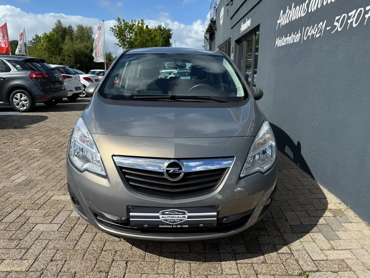 Opel Meriva Edition*Top Aussattung*34Tkm SH bei Opel*1.Hand Gris - 2
